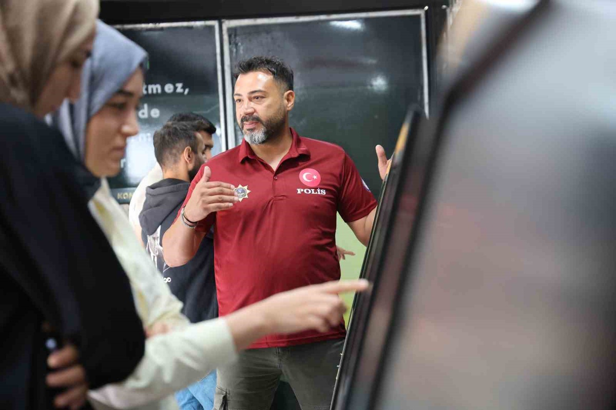 NARKO TIR, Elazığ’a ilk kez gelerek vatandaşlarla buluştu ve eğitimlere başladı