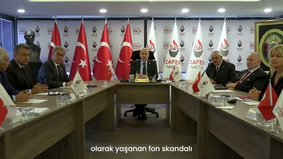 Özdağ, fon skandalında SPK Başkanı ve kurul üyelerinin görevden alınmasını istedi