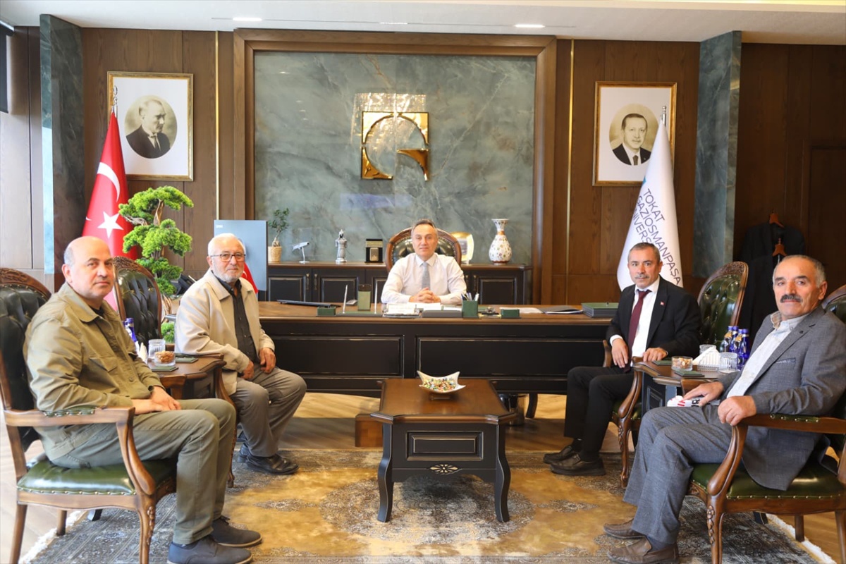 Şehit Aileleri Yardımlaşma Derneği'nden TOGÜ Rektör Prof. Dr. Fatih Yılmaz'a ziyaret