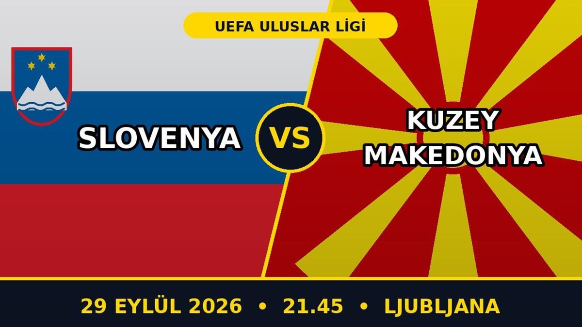 Slovenya Kuzey Makedonya maçı hangi kanalda, Slovenya Kuzey Makedonya maçı nereden CANLI izlenir?