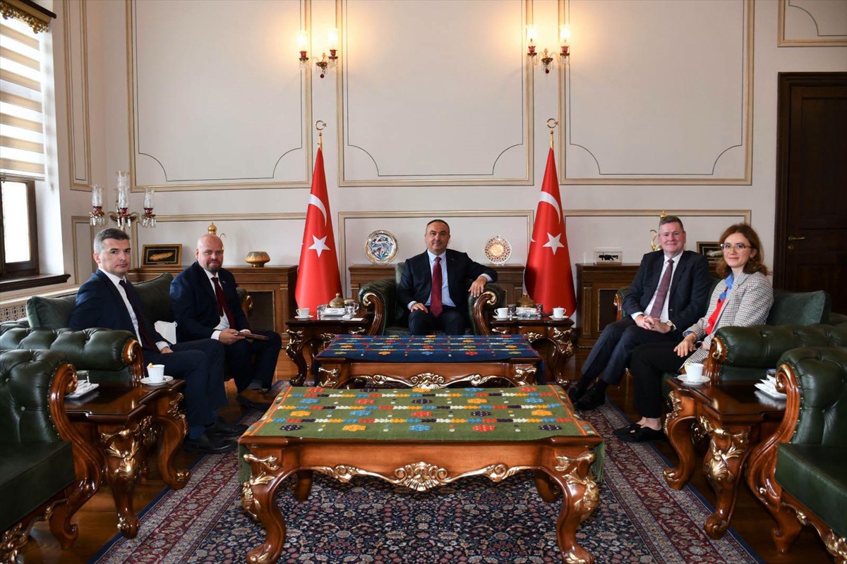 Tekirdağ Valisi Soytürk, ABD İstanbul Başkonsolosu Lally'yi valilikte ağırladı