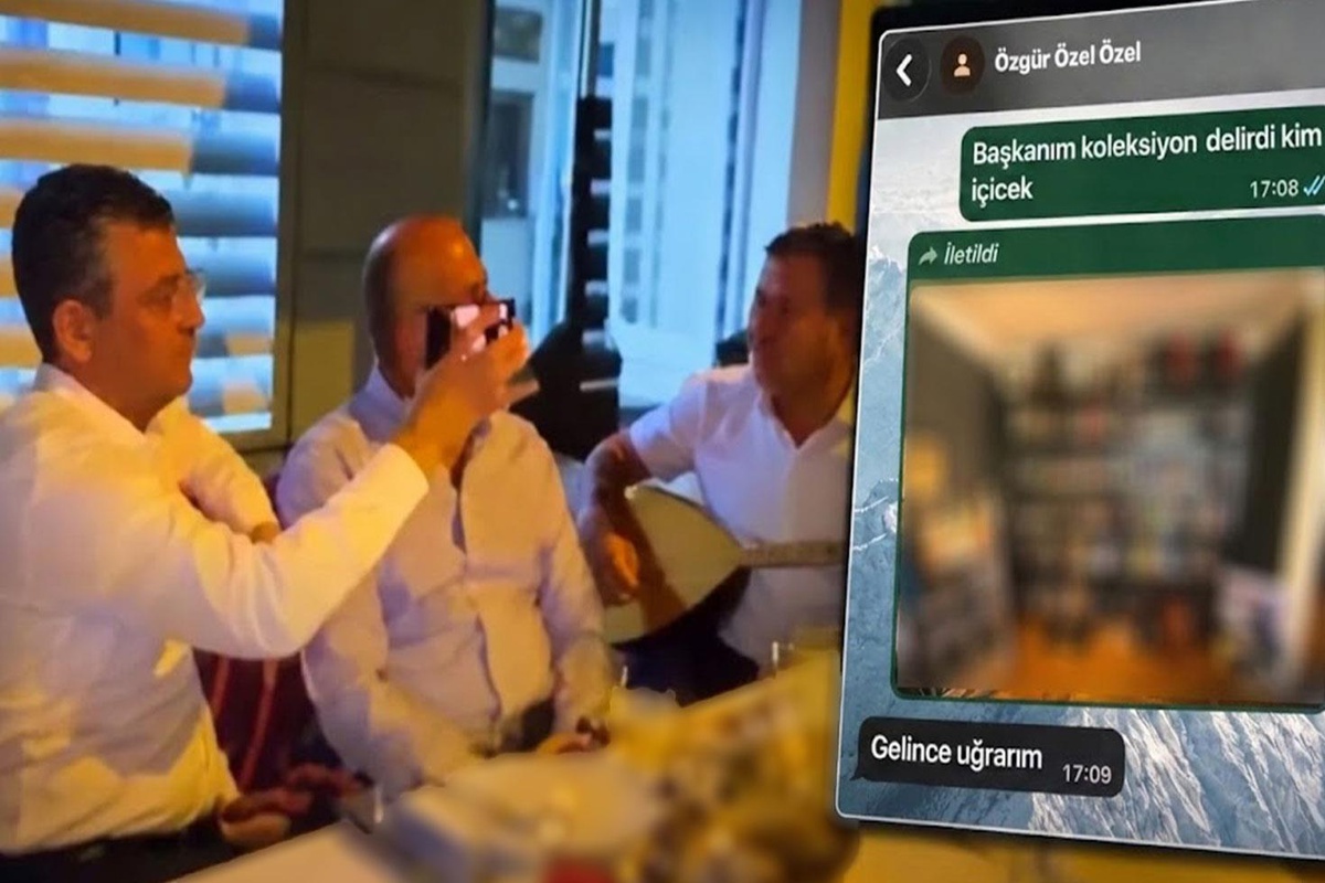 Uyuşturucu ve fuhuş soruşturmasında tutuklanan Atilla Yıldırım'ın telefonundan Özgür Özel ile alem yaptığı görüntüler çıktı