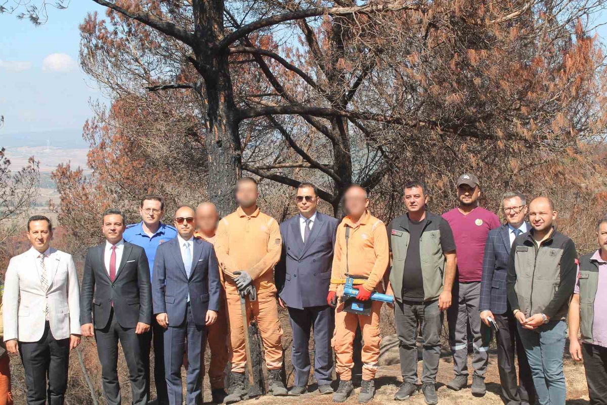 Balıkesir'de 5 ilçede 60 hükümlü orman bakım ve ağaçlandırma çalışmalarına katılıyor