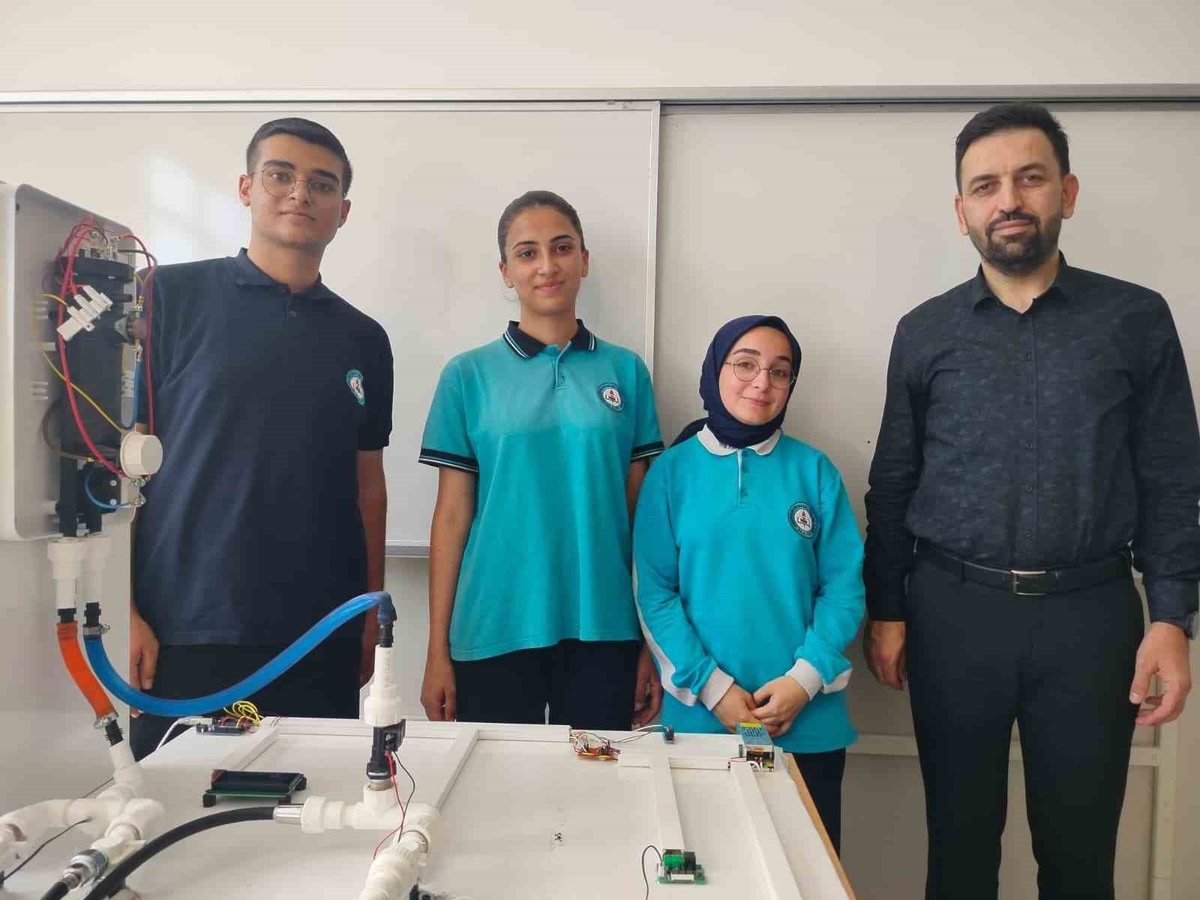 Kebanlı öğrenciler su tasarrufu projesiyle 11 bin 233 başvuru arasından finale kaldı