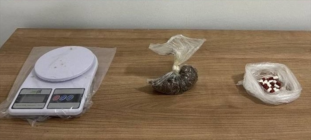 Kırşehir Kaman'da uyuşturucu operasyonunda 2 şüpheli gözaltına alındı