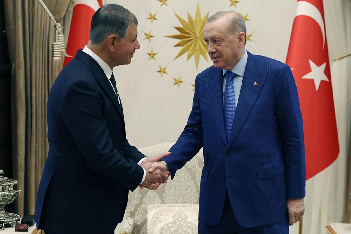 Külliye'deki kabul sonrası Cemil Tugay'dan ilk açıklama: Projelerimiz hakkında bilgi arz ettik