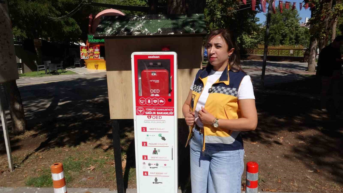 Malatya'da ani kalp durmalarına ASELSAN üretimi OED cihazları 3 noktaya yerleştirildi