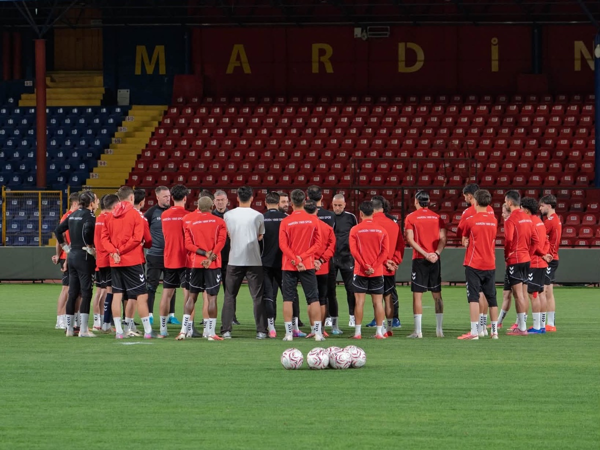 Mardin 1969 Spor'un yeni teknik direktörü Petev, ilk antrenmanda 3 puanı hedefledi