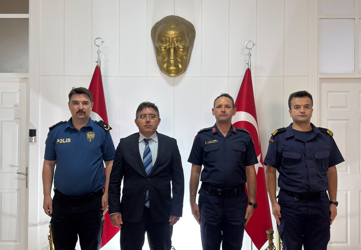 Marmaris'te asayiş ve güvenlik toplantısında okul güvenliği öncelikli gündem oldu