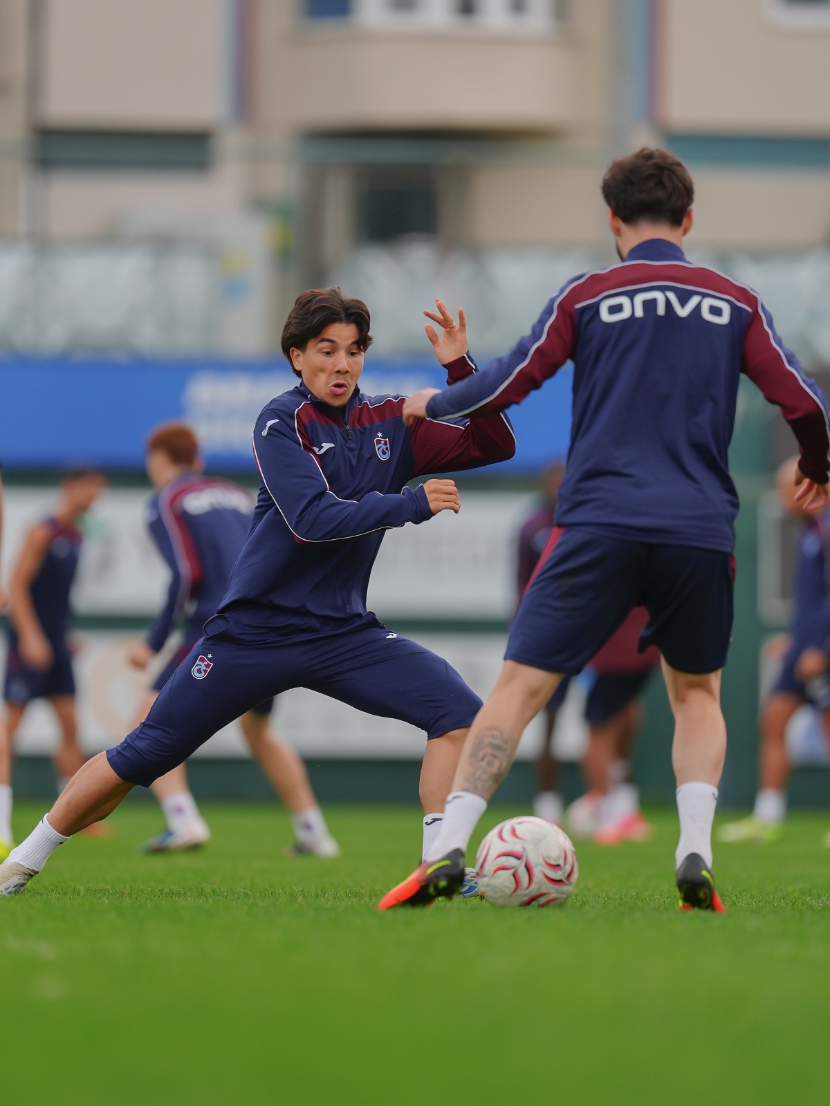 Trabzonspor, Samsunspor maçı hazırlığını sürdürdü, Drogheda United ile oynayacak