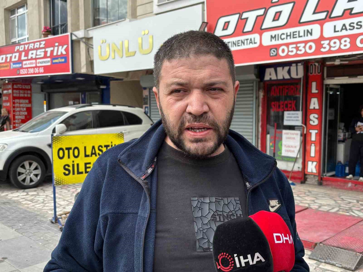 Ankara Keçiören'de otomobil bisiklet sürücüsüne çarptı, sürücü ağır yaralandı