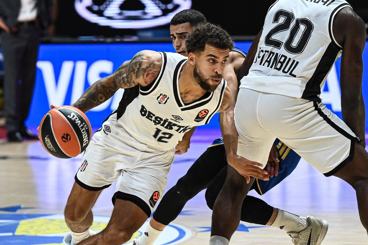 Beşiktaş, İsrail ekibi Maccabi Tel-Aviv'i 109 sayıyla bozguna uğrattı