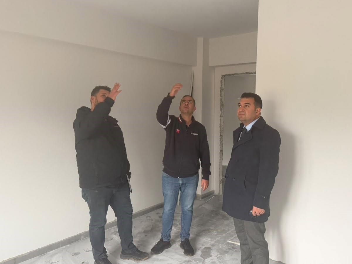 Bilecik'te Şeyh Edebali Özel Bakım Merkezi inşaatı yerinde incelendi