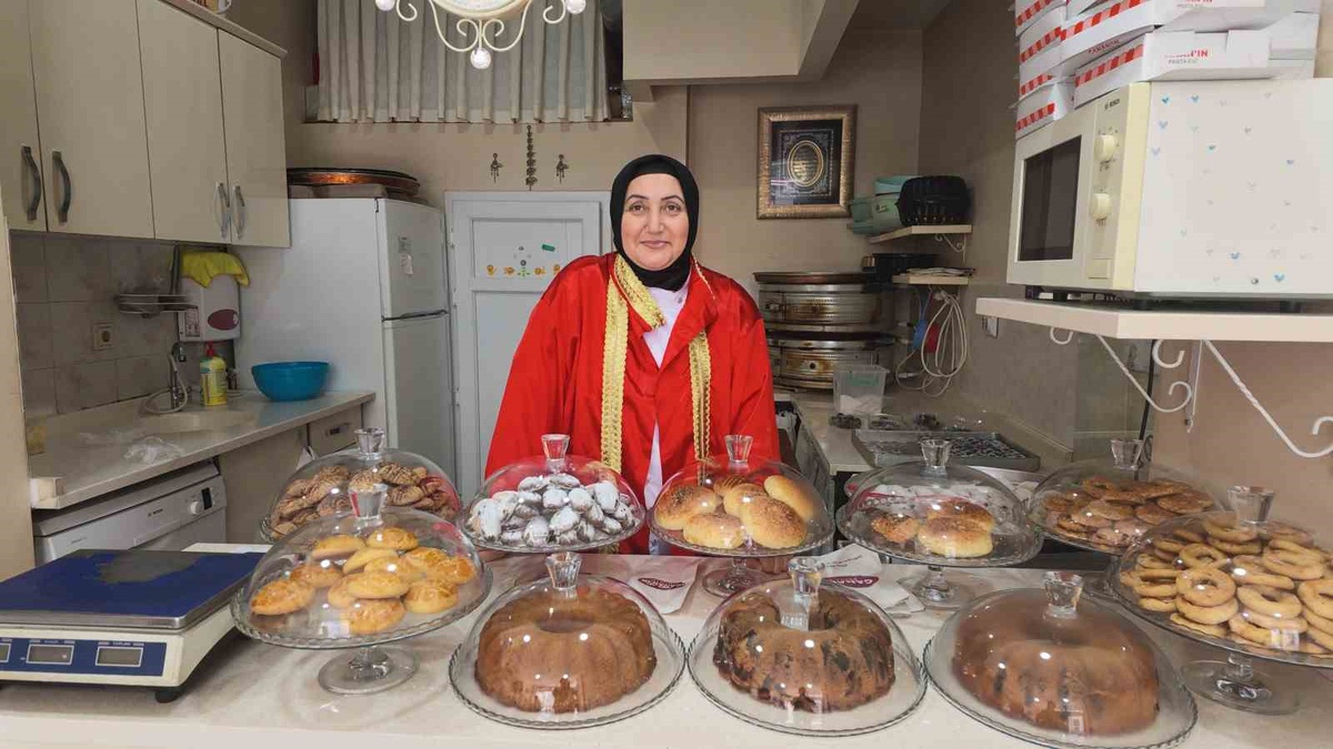 Çankırı'da 10 yıldır pasta evi işleten kadın girişimci, ilk kadın ahisi seçildi