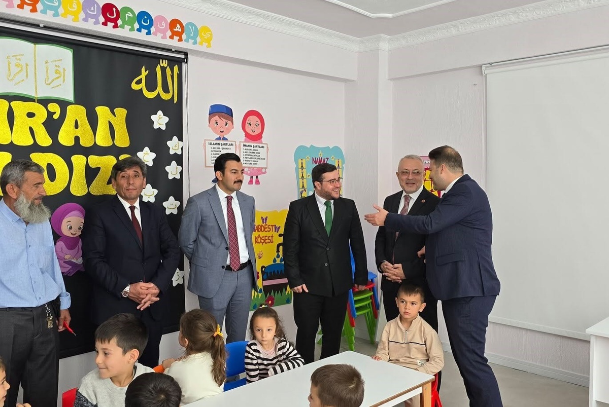 Denizli Çivril'de Kıralan Mahallesi 4-6 Yaş Kur'an Kursu törenle hizmete açıldı