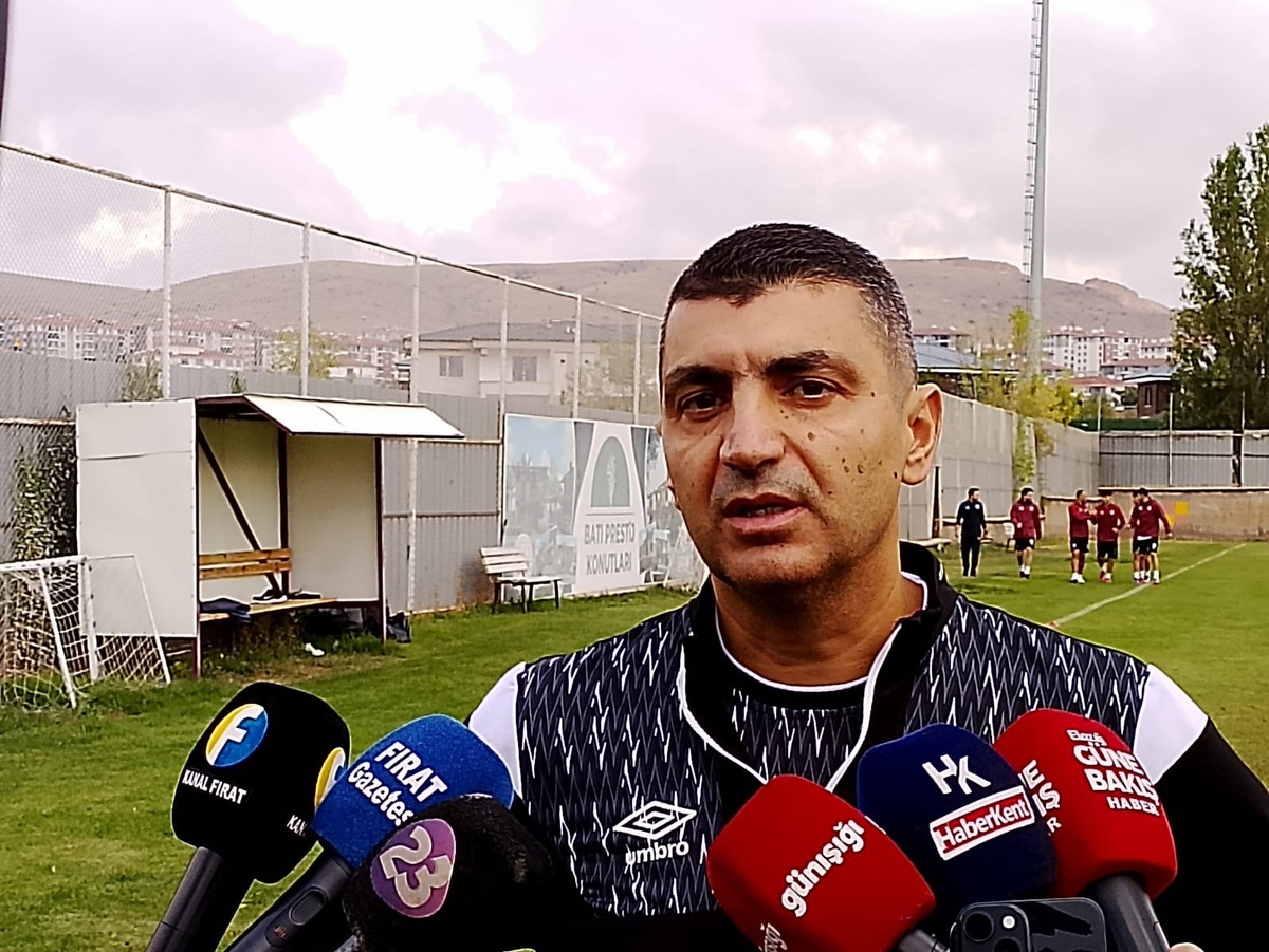 Elazığspor Teknik Direktörü Bozkurt, Çorluspor 1947 maçında içeride kazanmak istiyor