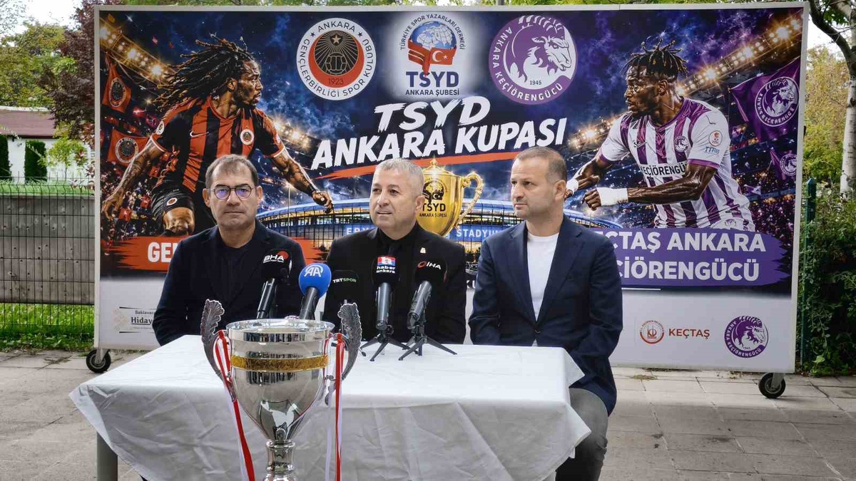 Gençlerbirliği ile Keçiörengücü, 3 Ekim'de 59. TSYD Ankara Kupası'nda karşılaşacak