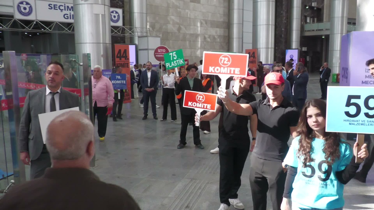 İZTO seçimleri Fuar İzmir'de başladı, 62 bin 777 üye oy kullanacak