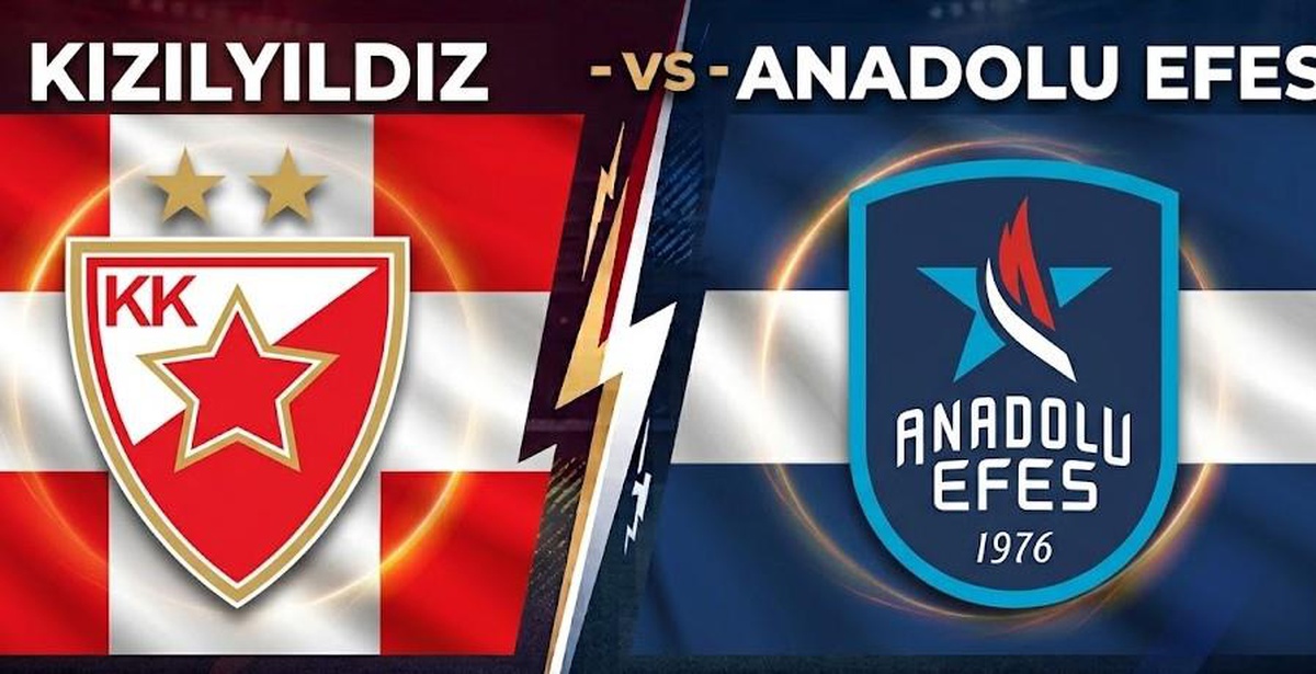 Kızılyıldız Anadolu Efes maçı hangi kanalda, Uluslar Ligi Kızılyıldız Anadolu Efes maçı nereden CANLI izlenir?