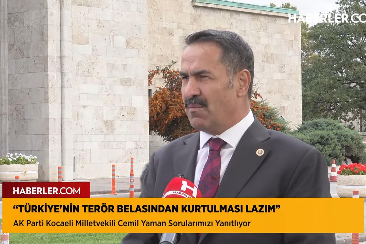 AK Partili Cemil Yaman oran verdi: Terörsüz Türkiye'ye destek yüzde 90