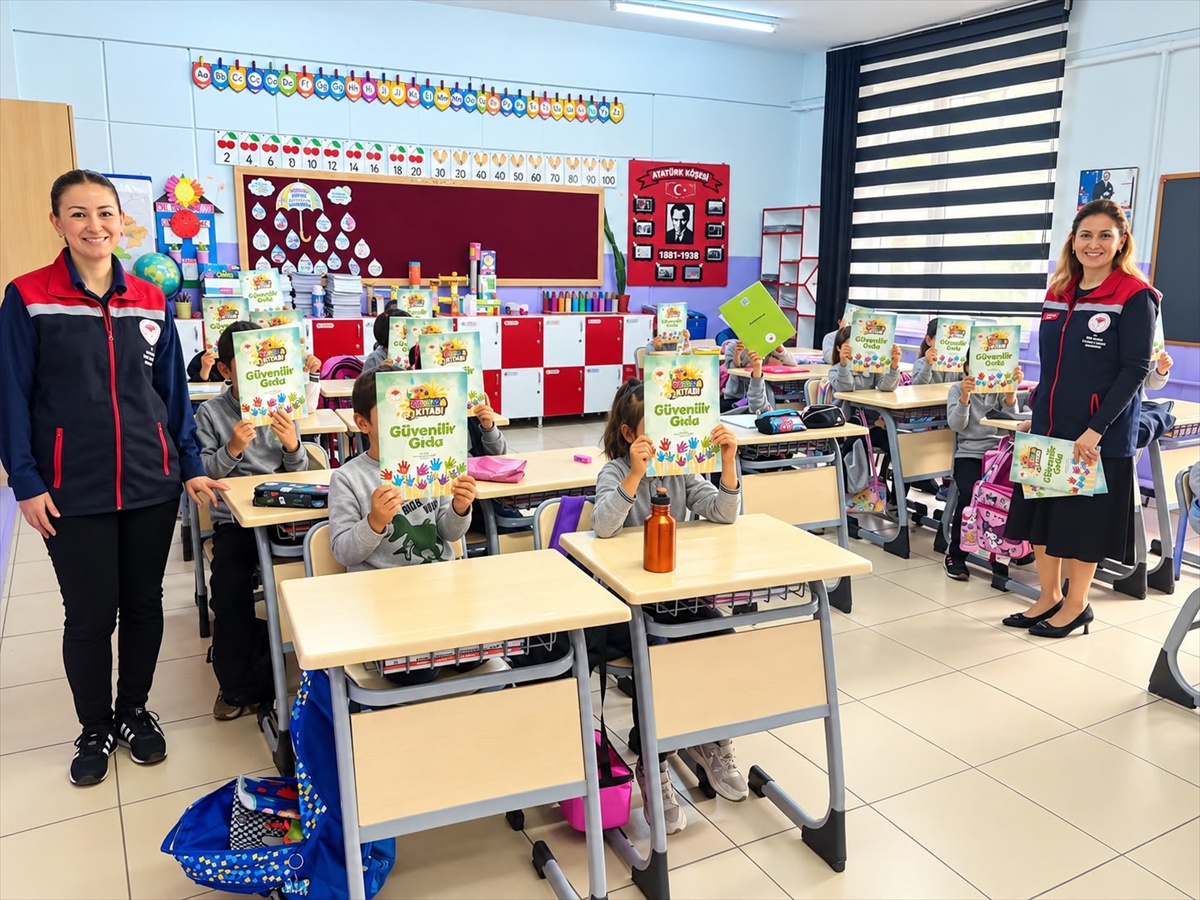 Bolu'da anaokulu ve ilkokul öğrencilerine gıda israfını önleme eğitimi verildi