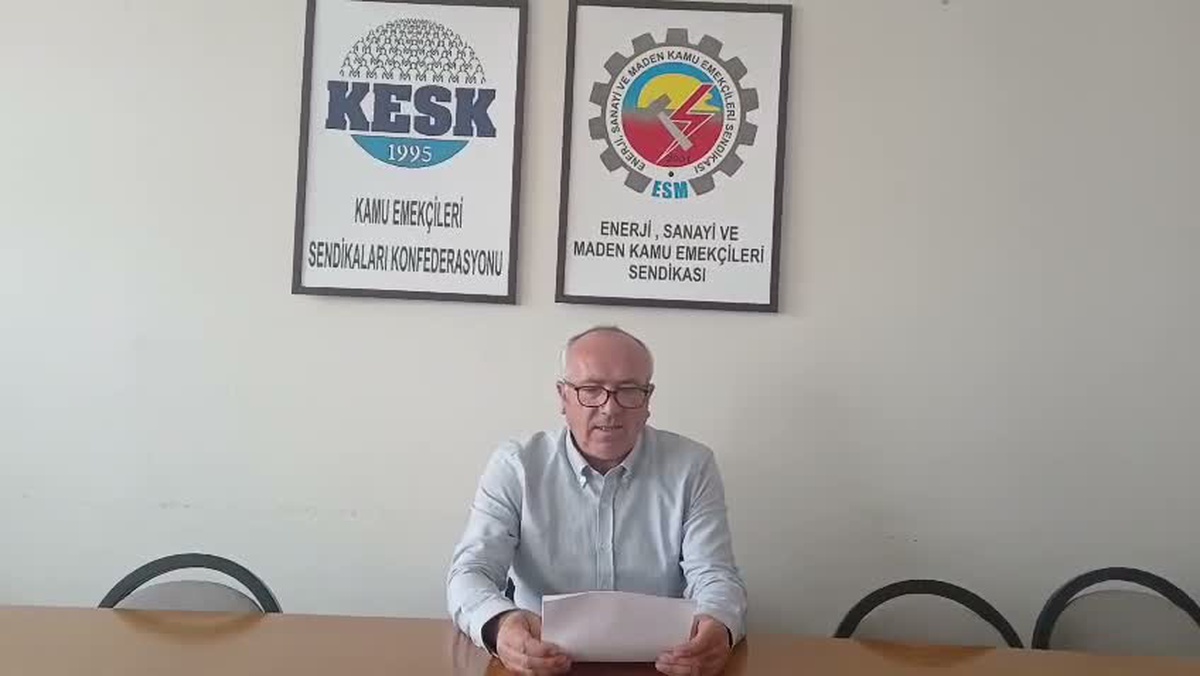 ESM Samsun Şube Başkanı Kebapçı, Soma'daki göçükte 5 işçinin ölümüne tepki gösterdi