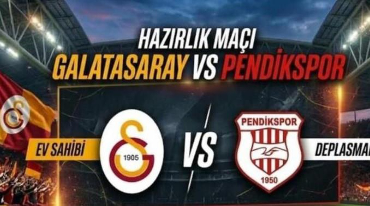 Galatasaray Pendikspor maçı hangi kanalda, televizyonda var mı?
