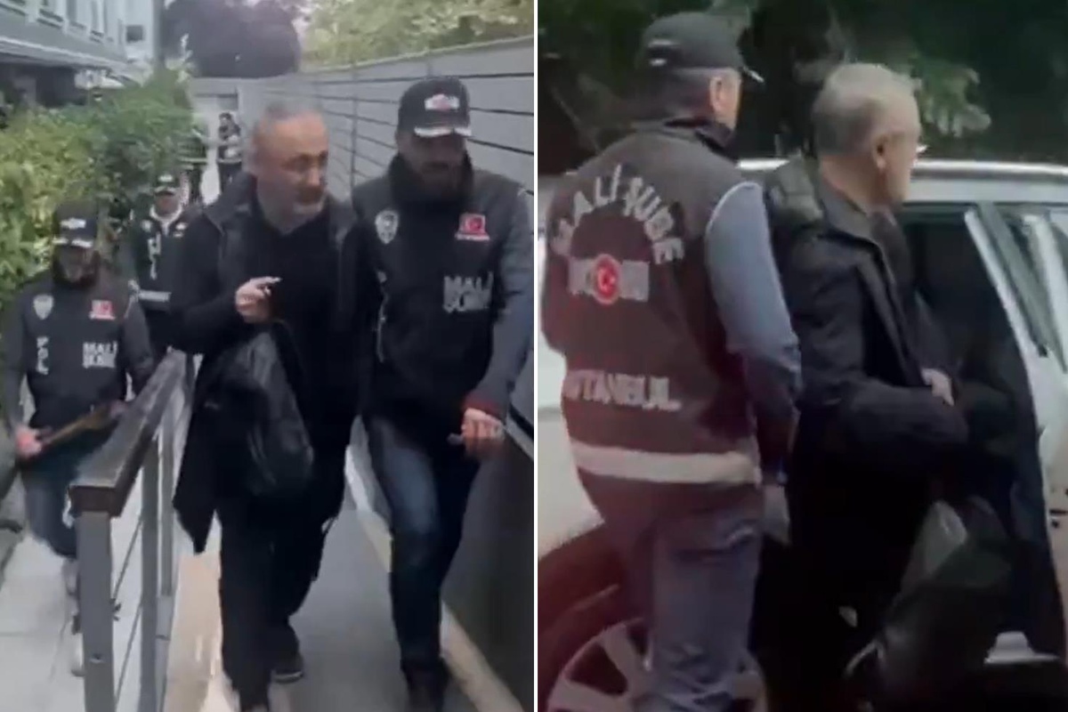 Görüntü ortaya çıktı! İşte Eyüpsultan Belediye Başkanı Özmen'in gözaltına alındığı anlar
