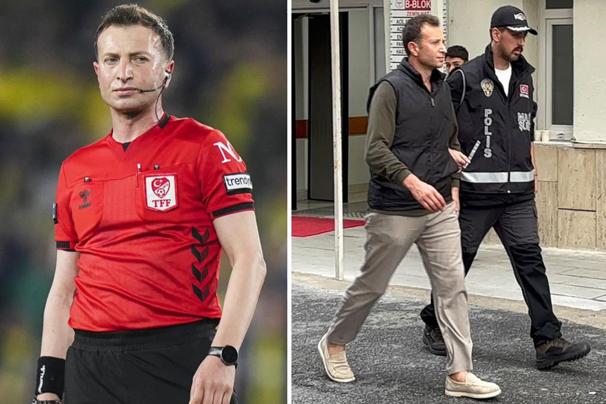 Gözaltına alınan hakem Yasin Kol'un ilk görüntüleri ortaya çıktı