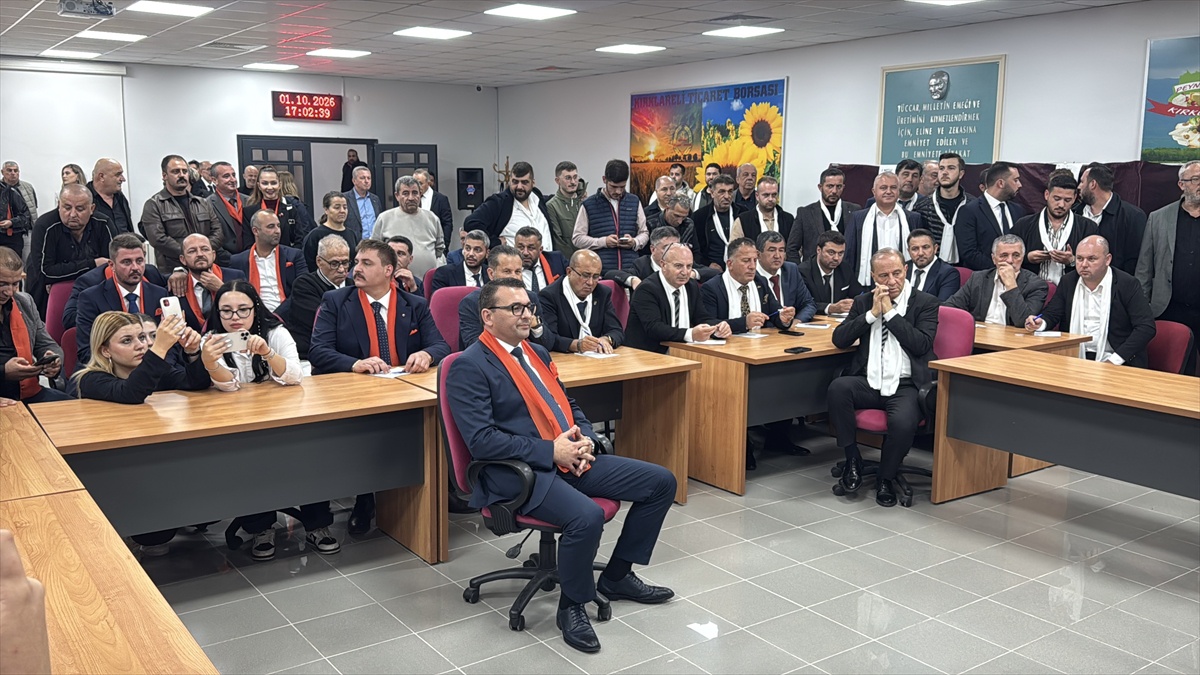 Kırklareli Ticaret Borsası başkanlığına Turhan Altıntel 98 oyla yeniden seçildi