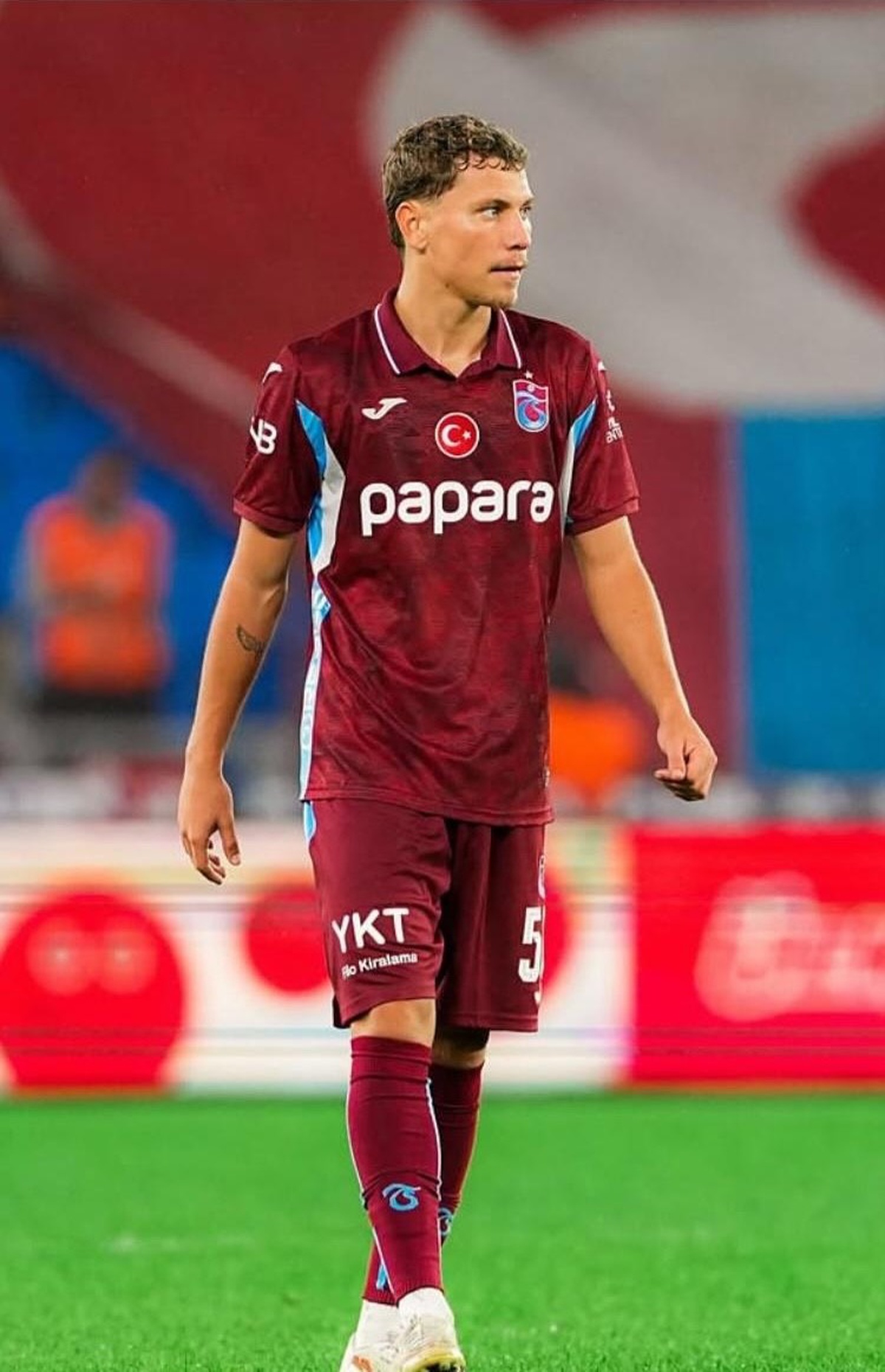 Küçükköyspor’dan yetişen Ahmet Cemil Güren, Trabzonspor’da ilk kez forma giydi