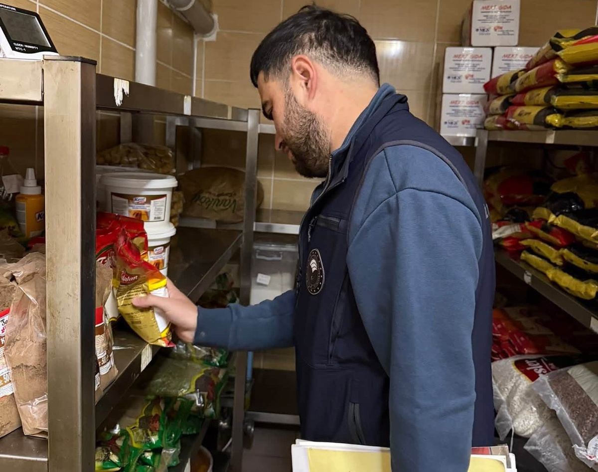Kütahya Şaphane'de gıda işletmeleri Tarım ve Orman Müdürlüğünce denetlendi