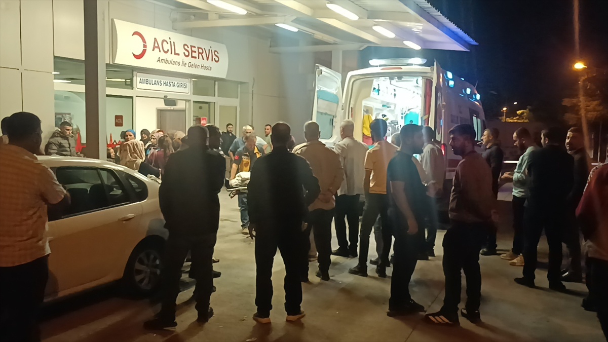 Şanlıurfa Birecik'te iki otomobil çarpıştı, 1 kişi öldü, 3'ü ağır 7 kişi yaralandı