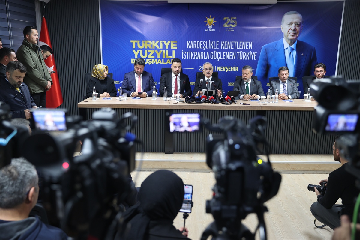 Ulaştırma ve Altyapı Bakanı Uraloğlu, Nevşehir'de konuştu: