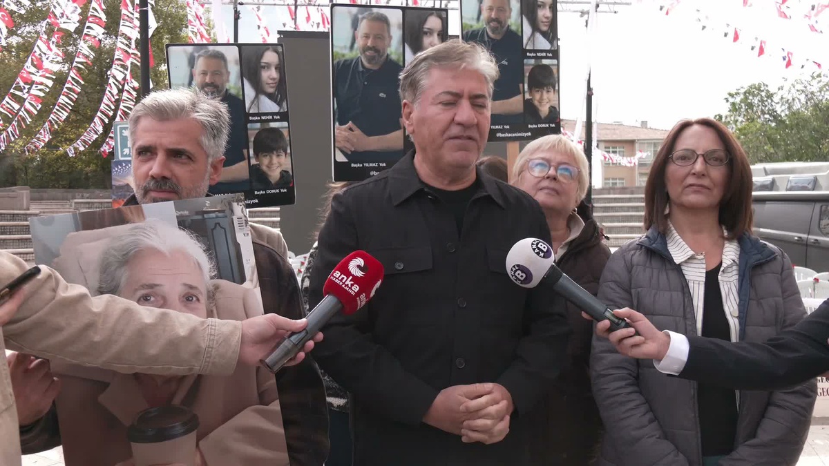 YENİ Partili Emir, 78 can için adalet nöbeti tutan aileleri Anıtpark'ta ziyaret etti