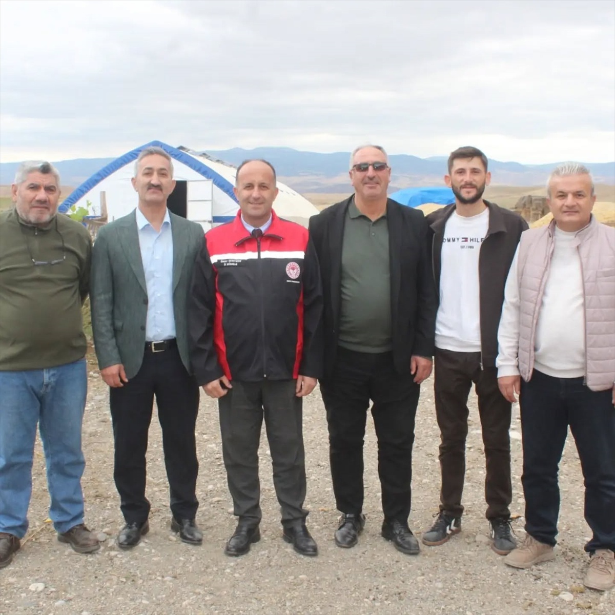 Yozgat Yerköy'de 600 küçükbaşlı işletmeye yüzde 50 hibeli KOP çadır desteği verildi