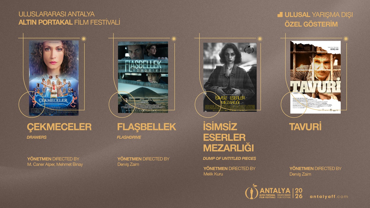 Altın Portakal'da Ulusal Yarışma Dışı seçkide Çekmeceler ve Tavuri yer alacak