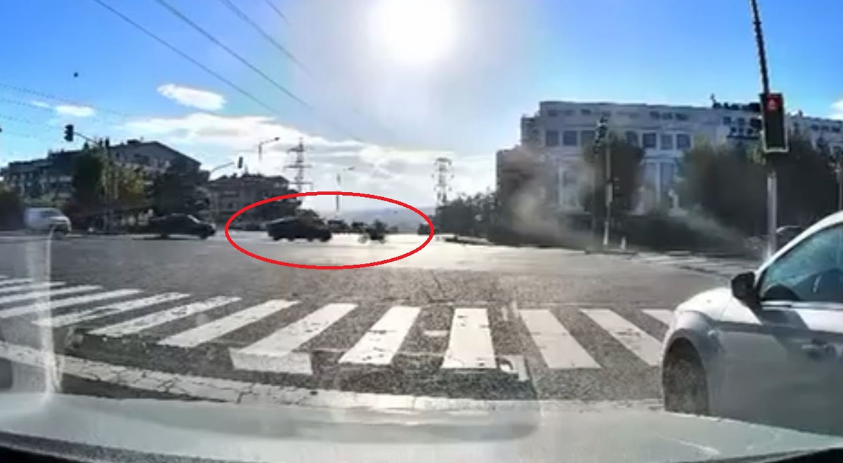 Ankara'da motosiklet sürücüsünün öldüğü kazanın kamera görüntüleri ortaya çıktı