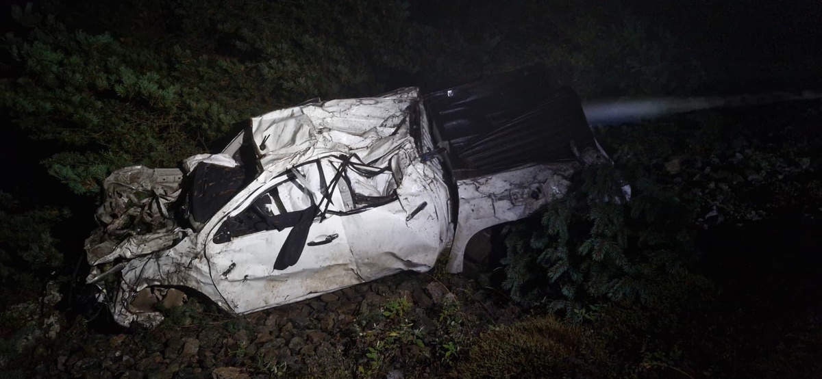 Artvin Yusufeli'de kamyonet 300 metrelik uçuruma yuvarlandı! Baba öldü, 2 çocuğu yoğun bakımda