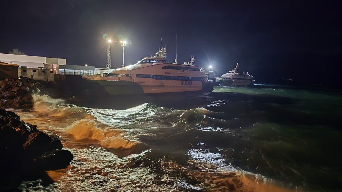 BUDO, olumsuz hava koşulları nedeniyle 8 seferini iptal etti