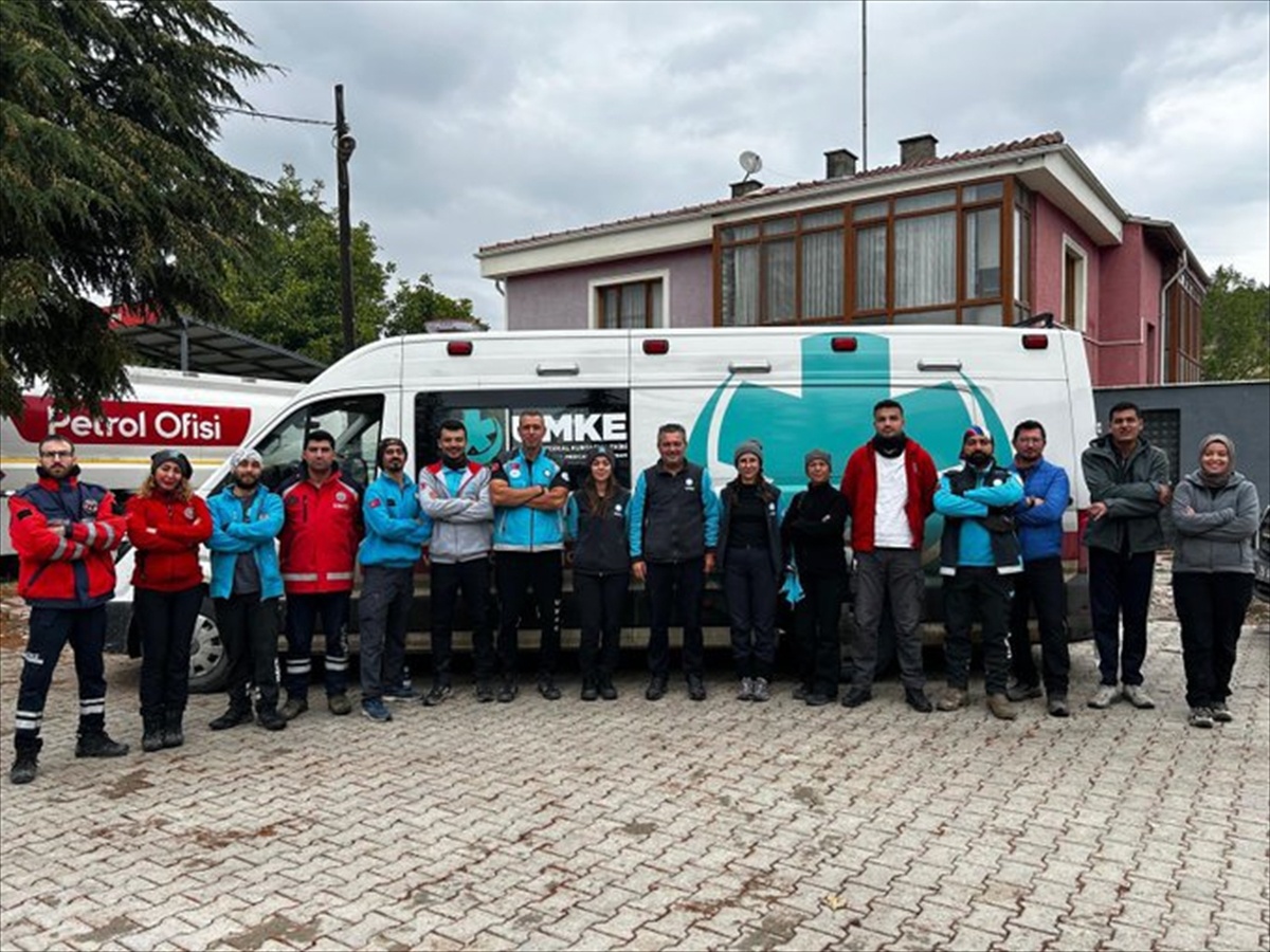 Eskişehir Seyitgazi'de 62 UMKE görevlisi 3 günlük afet tatbikatı gerçekleştirdi.