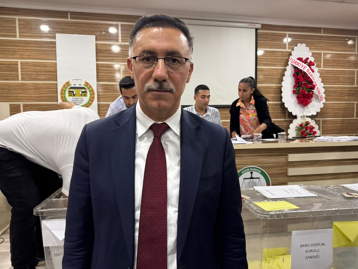 Iğdır Barosu başkanlık seçimini 76 oyla Ahmet Tutulmaz kazandı