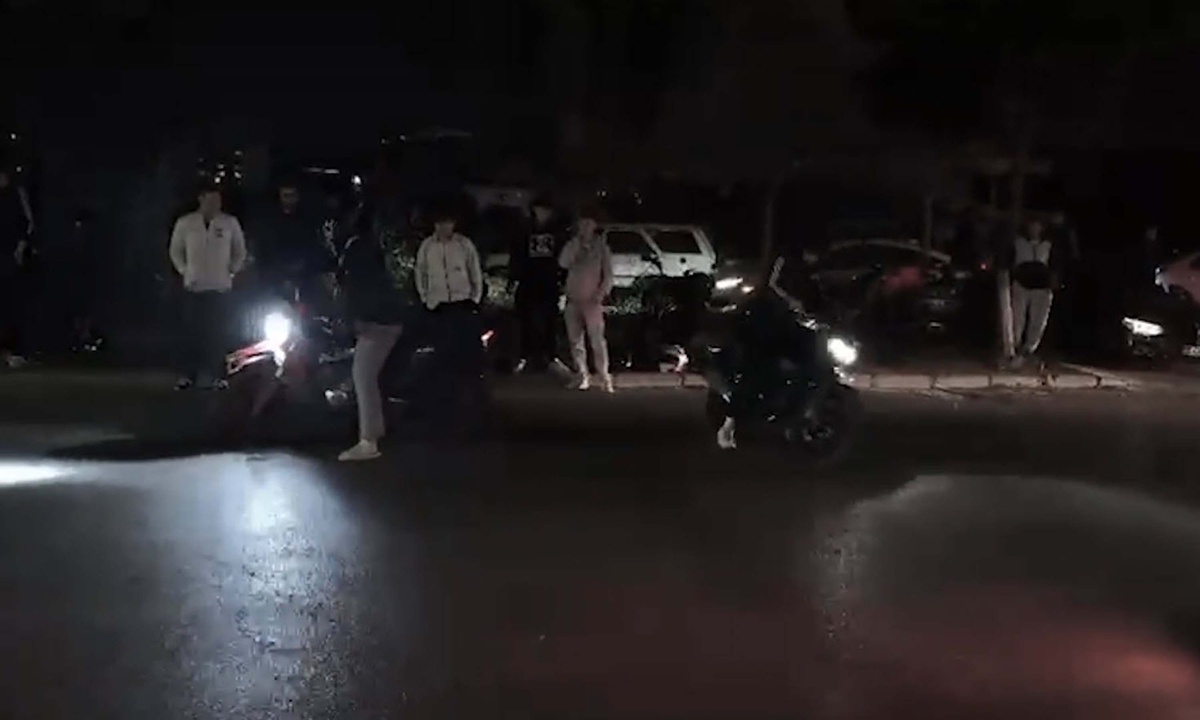 İzmir Çiğli'de havadan destekli drift denetiminde 67 sürücü ceza aldı