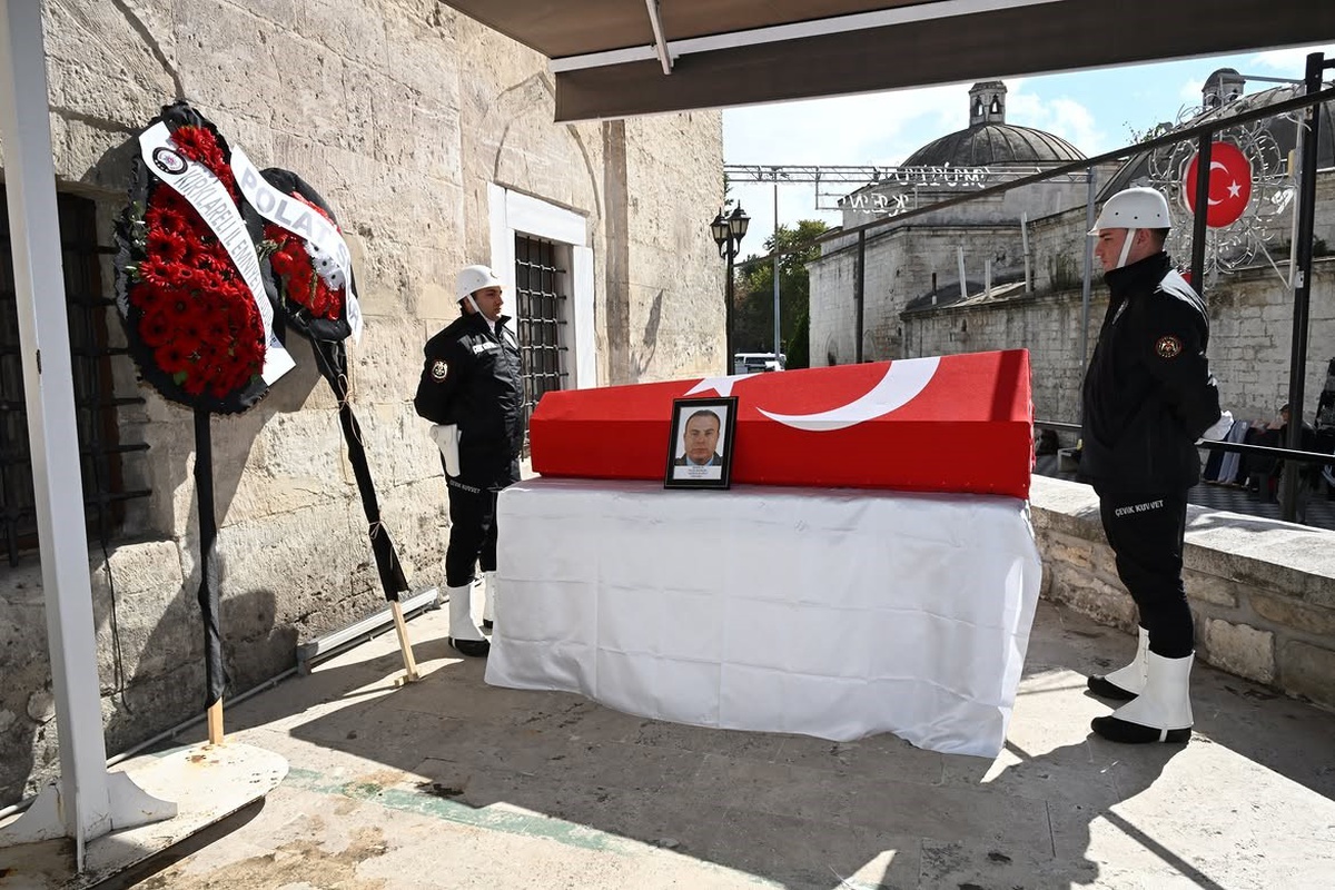 Kırklareli Emniyet personeli Mete Kapancı, Kırklareli'de toprağa verildi