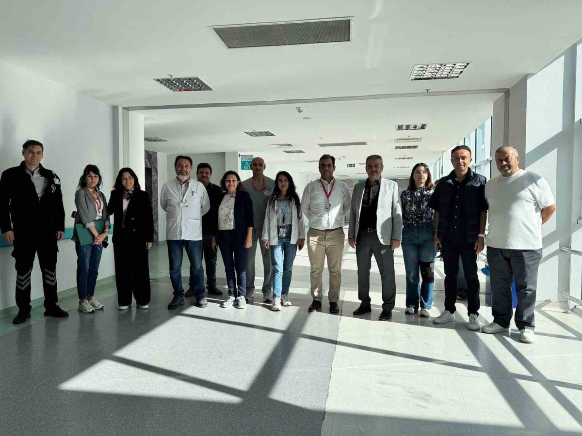 Muğla Eğitim ve Araştırma Hastanesi'nde tesis güvenliği yerinde incelendi