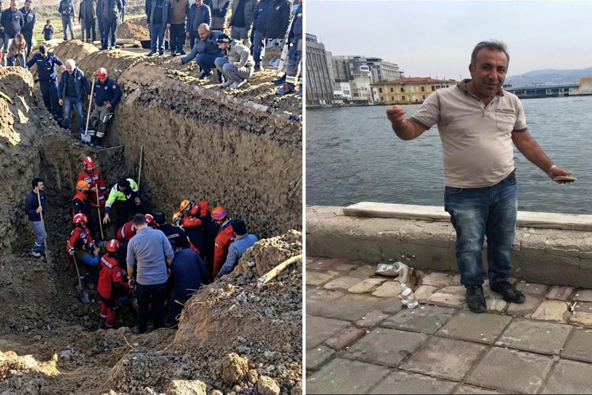 Ankara'da drenaj çalışmasında facia! Mahalle muhtarı göçükte can verdi