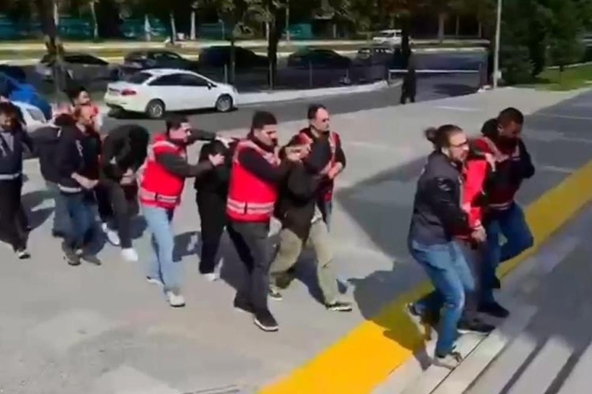 Rezil görüntülerden sonra 6 kişi hemen tutuklandı