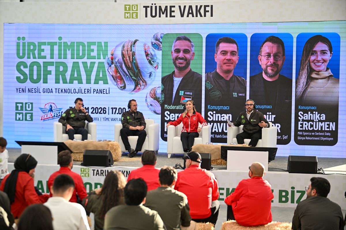 TEKNOFEST'te gıda paneli yapıldı, 3 takıma 1'er milyon lira ödül verildi