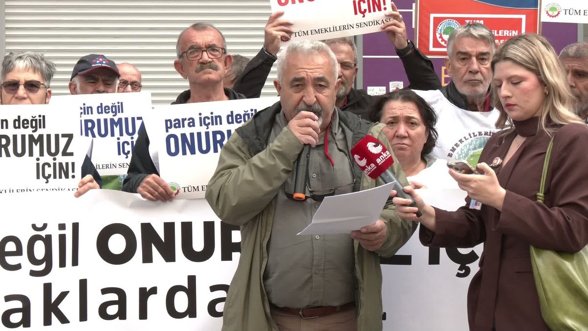 Tüm Emeklilerin Sendikası Ankara’da emeklinin ölümüne ‘siyasi cinayet’ dedi