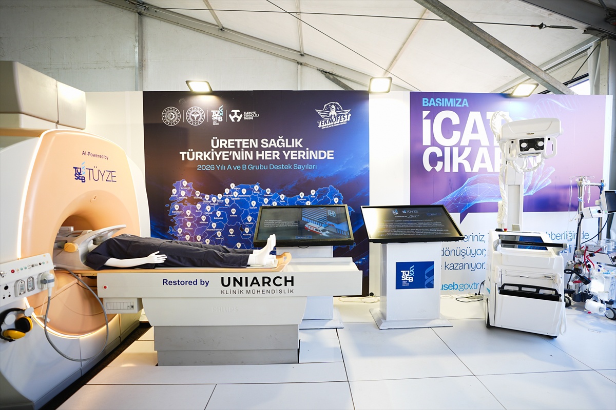 TÜSEB'in yapay zeka destekli inme sistemi TEKNOFEST Güneydoğu'da sergileniyor